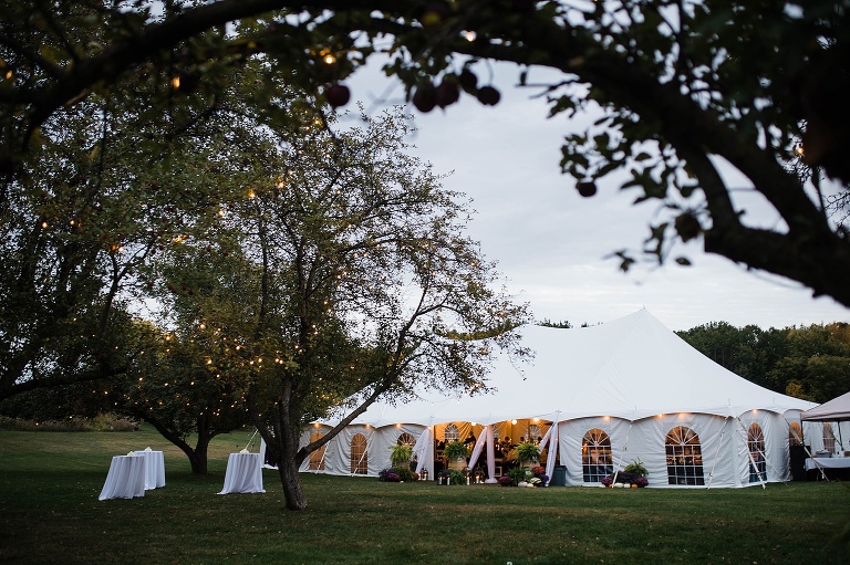 Tent set up